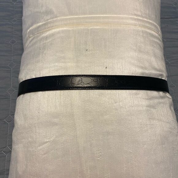 Vintage genuine leather belt, 37” - Picture 3 of 7